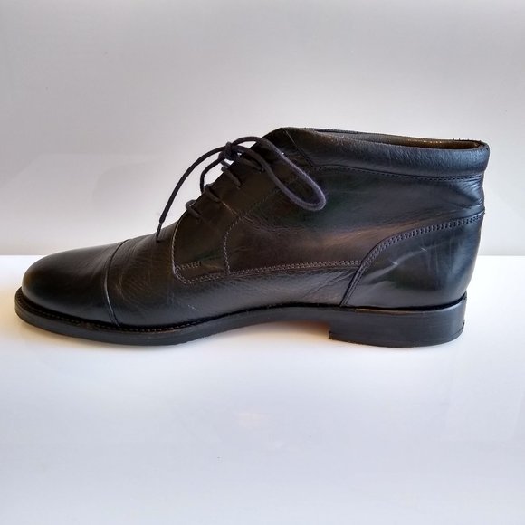 Johnston & Murphy Mens Black Chukka Ankle Boots main image 6